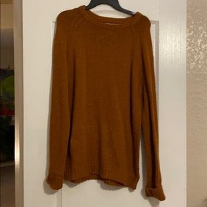 Burnt Orange Fall Sweater- Urban Outfitters